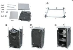 Campart Travel Campingkast Nice -Outdoor Camping Winkel 30226 campart travel campingkast nice