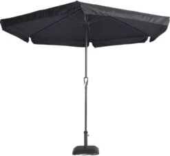 Lesli Living Parasol Gemini Zwart ø3mtr