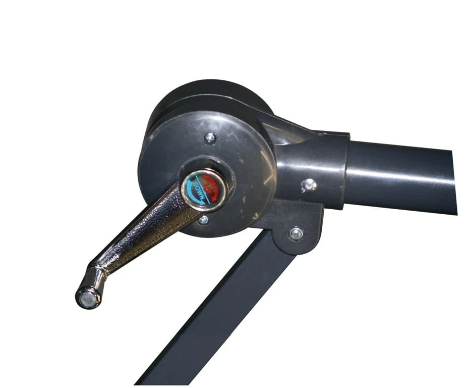 Lesli Living Zweefparasol Gemini Grijs 3mtr 4 Lesli Living Zweefparasol Gemini Grijs 3mtr - Afbeelding 2