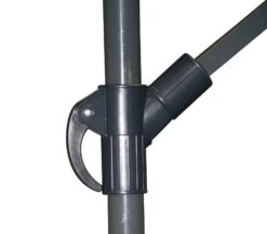 Lesli Living Zweefparasol Gemini Grijs 3mtr 12 Lesli Living Zweefparasol Gemini Grijs 3mtr -Outdoor Camping Winkel 32287 lesli living zweefparasol gemini grijs 3mtr