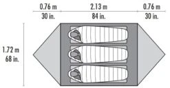 MSR Mutha Hubba NX / 3 Persoons Tent Groen 12 MSR Mutha Hubba NX / 3 Persoons Tent Groen -Outdoor Camping Winkel 34238 msr mutha hubba nx 3 persoons tent green