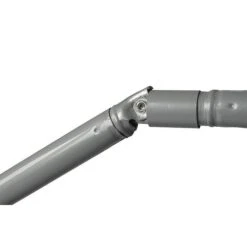 Bo-Camp Parasol Met Knikarm Ø 250 Grijs -Outdoor Camping Winkel 66989 bo camp parasol met knikarm o250