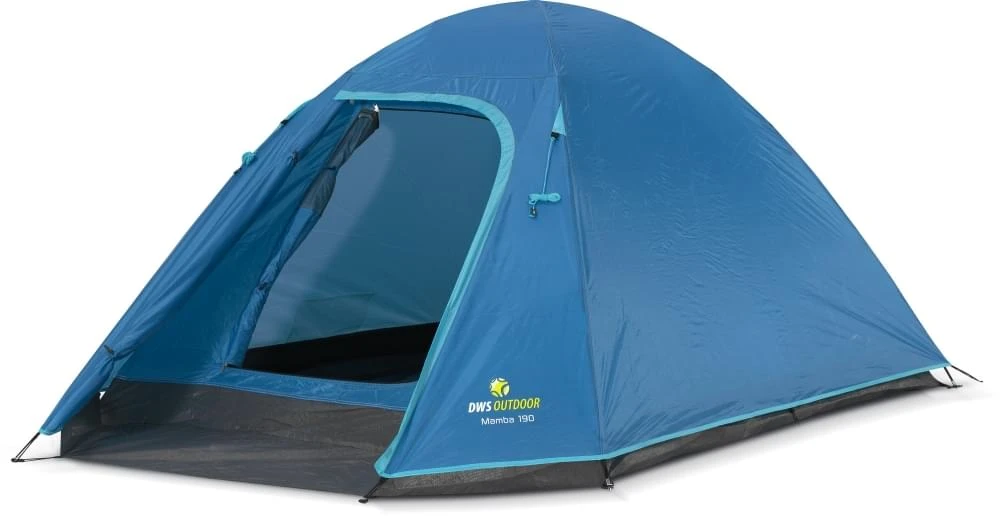 DWS Mamba 190 - 3 Persoons Tent Blauw 3 DWS Mamba 190 - 3 Persoons Tent Blauw
