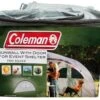 Coleman Event Shelter L - Zijwand Met Deur -Outdoor Camping Winkel 75867 coleman event shelter l sunwall with door silver