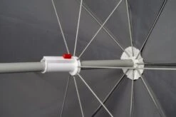 Bo-Camp Parasol Ø 200 Grijs -Outdoor Camping Winkel 76435 bo camp parasol o 200