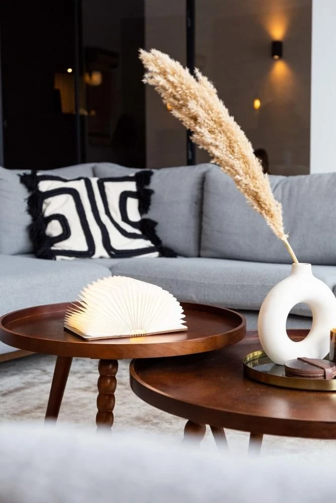 LEDR Boek Lamp Walnut Medium 6 LEDR Boek Lamp Walnut Medium - Afbeelding 4