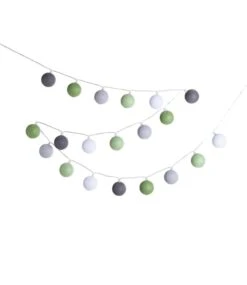 Cotton Ball Lights Outdoor Glamping Extension Kit Groen -Outdoor Camping Winkel 79863 cotton ball lights outdoor glamping extension kit