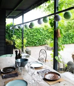 Cotton Ball Lights Outdoor Glamping Extension Kit Groen -Outdoor Camping Winkel 79865 cotton ball lights outdoor glamping extension kit