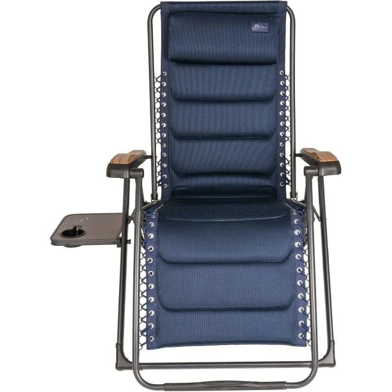 Bardani Riposo Alu 3D Comfort Relaxstoel Blauw 6 Bardani Riposo Alu 3D Comfort Relaxstoel Blauw - Afbeelding 4