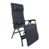 Crespo AP-252 XL Air-Deluxe Relaxstoel Grijs -Outdoor Camping Winkel 80971 crespo ap 252 xl air deluxe relaxstoel