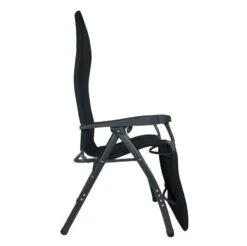 Crespo AP-252 XL Air-Deluxe Relaxstoel Zwart -Outdoor Camping Winkel 80981 crespo ap 252 xl air deluxe relaxstoel