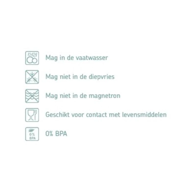 Mepal Serveerschaal Bloom 250 Ml Groen 4 Mepal Serveerschaal Bloom 250 Ml Groen - Afbeelding 2