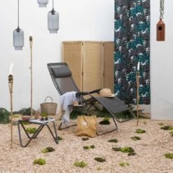 Lafuma RSXA Clip Batyline XL Relaxstoel Zwart -Outdoor Camping Winkel 81290 lafuma rsxa clip batyline xl relaxstoel