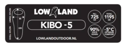 Lowland KIBO -5 Mummy Slaapzak Dons Blauw 11 Lowland KIBO -5 Mummy Slaapzak Dons Blauw -Outdoor Camping Winkel 83739 lowland kibo5 mummy slaapzak dons