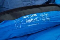 Lowland KIBO +5 Mummy Slaapzak Dons Blauw -Outdoor Camping Winkel 83750 lowland kibo 5 mummy slaapzak dons