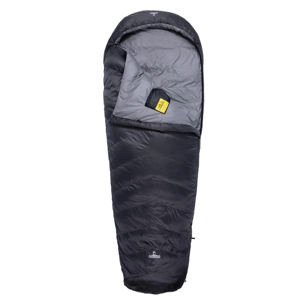 Nomad Taurus 500 LZ Mummy Slaapzak Synthetisch/Dons Donkergrijs 4 Nomad Taurus 500 LZ Mummy Slaapzak Synthetisch/Dons Donkergrijs - Afbeelding 2