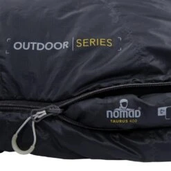 Nomad Taurus 400 LZ Mummy Slaapzak Synthetisch/Dons Donkergrijs -Outdoor Camping Winkel 85266 nomad taurus 400 lz mummy slaapzak dons