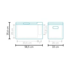 Mestic MCC-25 AC/DC Compressor Koelbox -Outdoor Camping Winkel 88048 mestic mcc 25 adc compressor koelbox