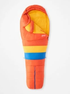 Marmot Always Summer Mummy Slaapzak Dons Oranje -Outdoor Camping Winkel 88147 marmot always summer mummy slaapzak dons