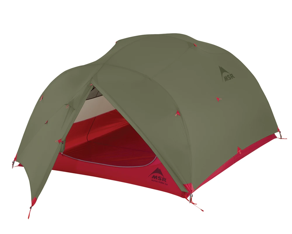MSR Mutha Hubba NX / 3 Persoons Tent Groen 3 MSR Mutha Hubba NX / 3 Persoons Tent Groen