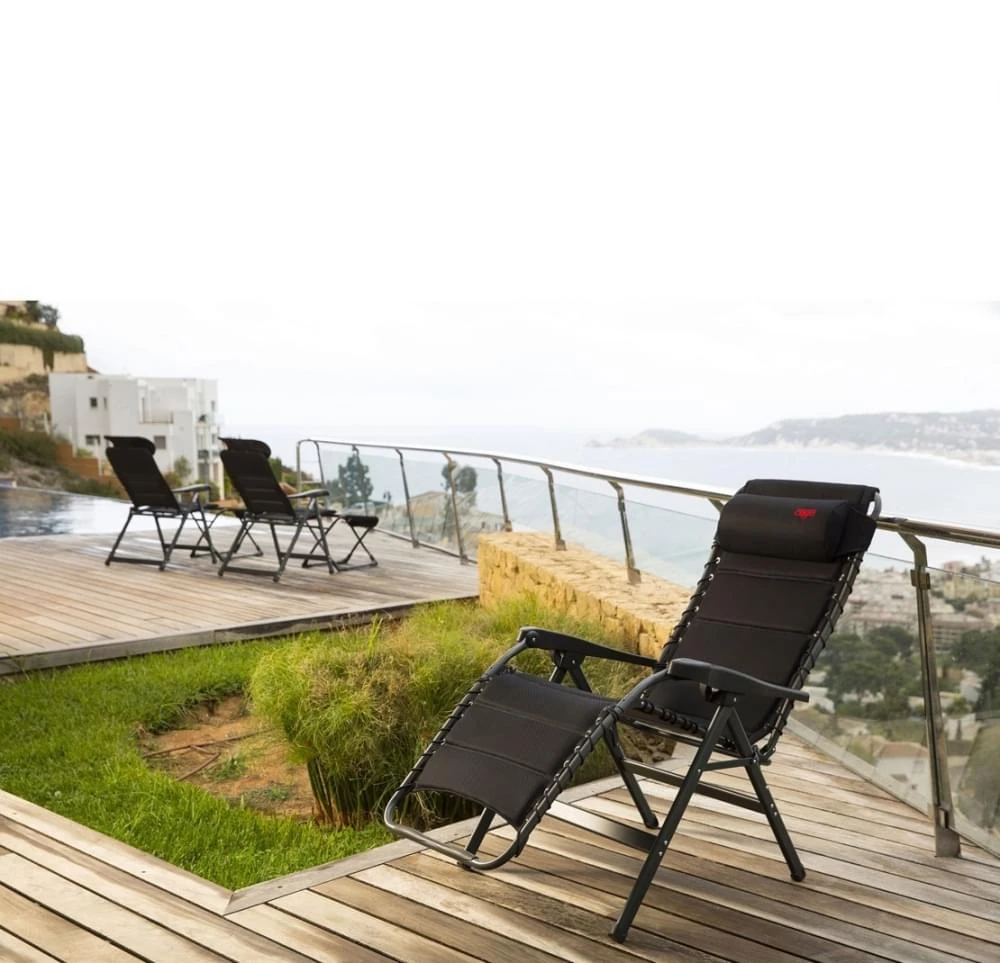 Crespo AP-232 Air-Deluxe Relaxstoel Zwart 7 Crespo AP-232 Air-Deluxe Relaxstoel Zwart - Afbeelding 5