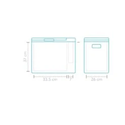 Mestic MCC-35 AC/DC Compressor Koelbox -Outdoor Camping Winkel 89479 mestic mcc 35 acdc compressor koelbox