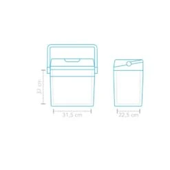 Mestic MTEC-28 Thermo-Elektrische Koelbox AC/DC -Outdoor Camping Winkel 90790 mestic mtec 28 thermo elektrische koelbox