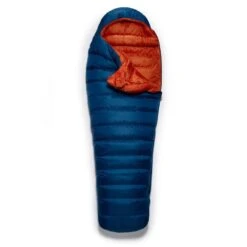 RAB Ascent 700 Long Mummy Slaapzak Dons Donkerblauw -Outdoor Camping Winkel 91377 rab ascent 700 long mummy slaapzak dons