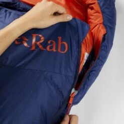 RAB Ascent 700 Long Mummy Slaapzak Dons Donkerblauw -Outdoor Camping Winkel 91380 rab ascent 700 long mummy slaapzak dons