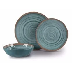 Kampa Terracotta 12-delige Camping Servies Set