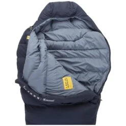 Nomad Inca Pro 1250 LZ Mummy Slaapzak Synthetisch Blauw -Outdoor Camping Winkel 97566 nomad cuzco 1250 lz mummy slaapzak synthetisch
