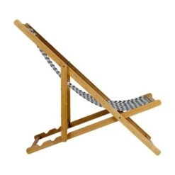 Bo-Camp Soho Bamboe Strandstoel Zwart -Outdoor Camping Winkel 97877 bo camp urban outdoor soho bamboe strandstoel