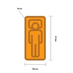 Human Comfort Valette Compact 10 Duo EW Slaapmat Groen -Outdoor Camping Winkel 98291 human comfort valette compact 10 duo ew slaapmat