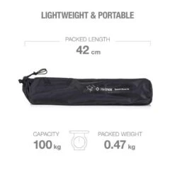 Helinox Speed Stool Kruk Zwart -Outdoor Camping Winkel 98838 helinox speed stool kruk