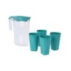 ML Schenkkan Met 4 Glazen -Outdoor Camping Winkel 99083 ml schenkkan met 4 glazen